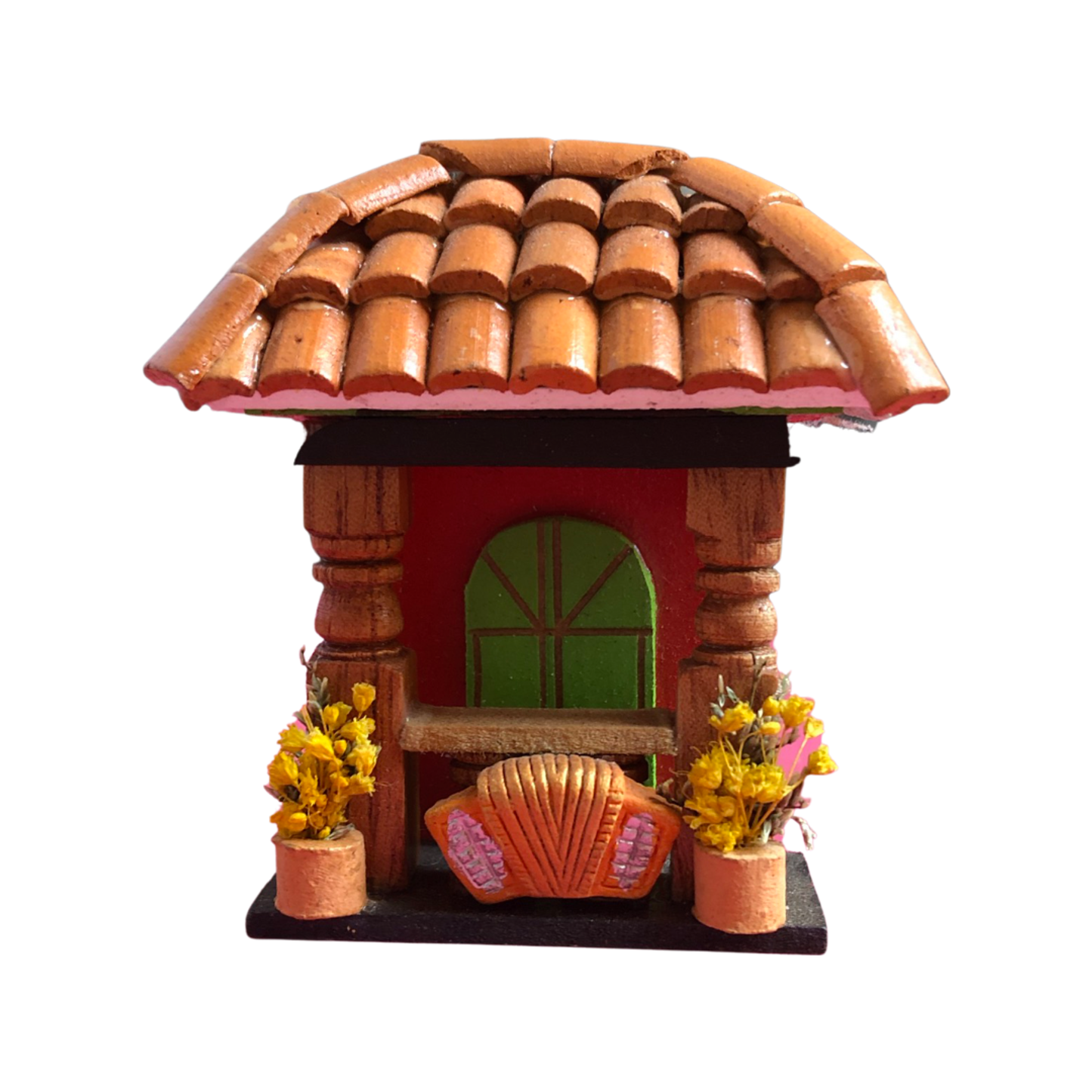 Mini Colombian balcony decor