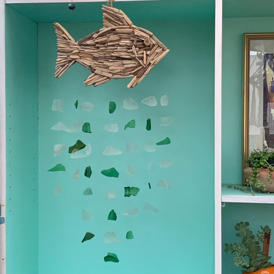 Fish Glass Wind Chime
